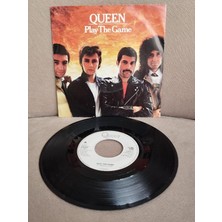 Plakperest Queen – Play The Game - 1980 Hollanda Basım  45 Lik Plak