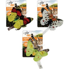 Ozlstor Afp Natural Instincts- Peluş Kelebek Kedi Oyuncağı