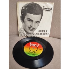 Plakperest Orhan Gencebay – Vicdan Azabı / Ümitsiz Aşk  - 1970 Türkiye Basım  45 Lik Plak