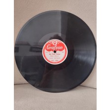 Plakperest Zeki Müren - Bir Tatlı Yalan - 78 Devir Taş Plak