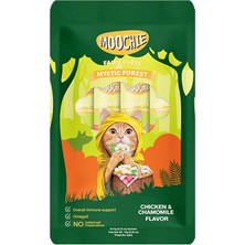 Ozlstor Moochie Sıvı Kedi Ödülü Tavuk-Papatya 5X15 gr