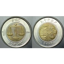 Etiyopya 1 Bırr 2010 Aslan Görselli.