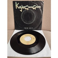 Plakperest Kajagoogoo – Too Shy  - 1982 Hollanda Basım 45 Lik Plak - 2. El