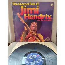 Plakperest Jımı Hendrıx - The Eternal Fire Of Jimi Hendrix - 1971 Ingiltere Basım 33LÜK Lp Plak 2.el