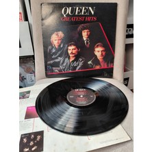 Plakperest Queen  – Greatest Hits - 1981 Usa Basım 33 Lük Lp Albüm Plak-2.el