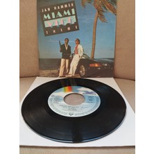 Plakperest Jan Hammer – Miami Vice Theme (Soundtrack) - 1985  Almanya Basım 45 Lik Plak-2.el