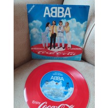 Plakperest Abba - Slipping Through My Fingers - 1981 Japonya Basım One Sided 45LIK Picture Disc 2.el