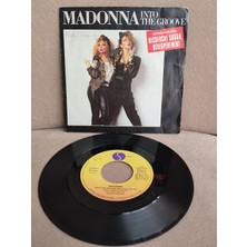 Plakperest Madonna - Into The Groove / Shoo Bee Doo - 1985 Fransa Basım 45 Lik Plak