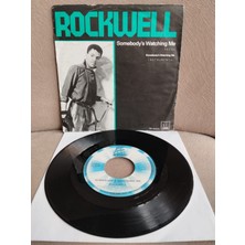 Plakperest Rockwell – Somebody’s Watching Me -  1983 Hollanda Basım 45LIK Plak-2.el