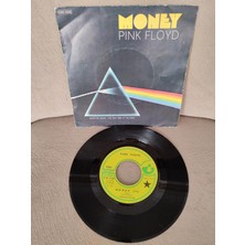 Plakperest Pınk Floyd - Money - 1973 Fransa Basım Nadir 45 Lik Plak 2. El