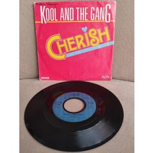 Plakperest Kool And The Gang – Cherish - 1985  Fransa Basım 45 Lik Plak
