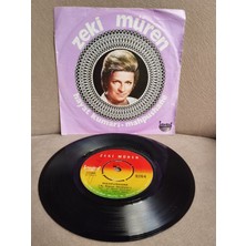 Plakperest Zeki Müren ‎– Mahpushane / Hayat Kumarı -   Türkiye Basım  45 Lik Plak
