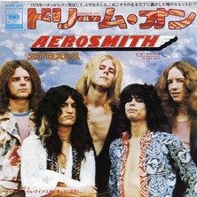 Plakperest Aerosmıth - Dream On - 1975 Japonya Basım Nadir 45’lik Plak -Temiz 2. El