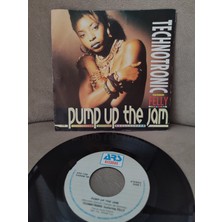 Plakperest Technotronıc - Pump Up The Jam - 1989 Benelux Basım 45LIK Plak 2.el