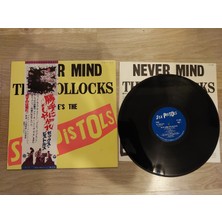 Plakperest Sex Pistols ‎– Never Mind The Bollocks Here’s - 1977 Japonya Ilk Basım Obili  Lp Plak-2.el