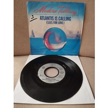 Plakperest Modern Talkıng - Atlantıs Is Callıng - 1986 Almanya Basım 45 Lik Plak