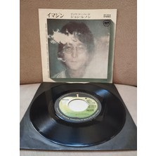 Plakperest John Lennon  - Imagine - Japonya 1971  Basım 45’lik Plak-2.el