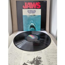 Plakperest John Williams  ‎– Jaws ( Soundtrack) - 1975 Japonya Basım Lp Plak Albüm-2.el