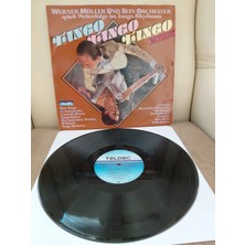 Plakperest Werner Müller Und Sein Orchester – Tango Tango Tango -1983 Almanya Basım 33 Lük Plak -Lp Albüm-2.el