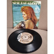 Plakperest Neşe Karaböcek – Dertler Benim Olsun / At Kadehi Elinden - 1974 Türkiye Basım  45 Lik Plak