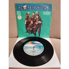 Plakperest Ghostbusters -  Run Dmc  - (Soundtrack) - 1989 Almanya Basım 45 Lik Plak