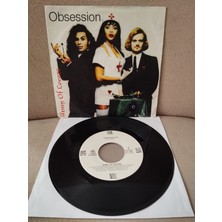 Plakperest Army Of Lovers – Obsession -  1991 Hollanda Basım 45LIK Plak