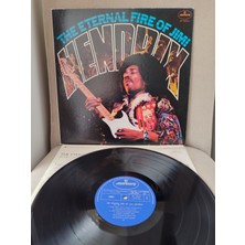 Plakperest Jımı Hendrıx  The Eternal Fire Of Jimi Hendrix - 1975 Japonya Basım 33LÜK Lp Plak 2.el