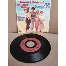 Plakperest Boney M. – Hooray! Hooray! It’s A Holi-Holiday - 1979 Fransa Basım  45 Lik Plak