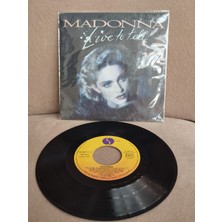Plakperest Madonna – Live To Tell - 1986 Fransa Basım 45 Lik Plak