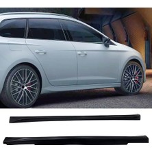 Hasakman Skoda Superb Hb Yan Marşpiyel Seti Plastik 2 Adet Mat Siyah 2015 2016 2017 2018 2019 Karlık+Ek+Bodykit