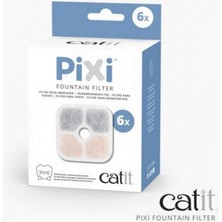 Hagen Catit Ozlstor Catit Pixi Yedek Kartuş 6 Lı Paket