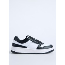 Just Cavalli Fondo Azula  Dıs.2 Beyaz - Siyah Erkek   Sneaker