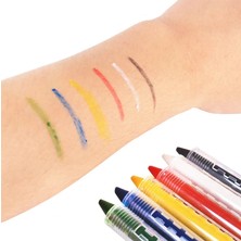 Butik Bfs  Palyaço Yüz Boyama Seti Kalemli Makyaj Boyama Seti 6 Renk