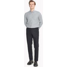 Altınyıldız Classics Lastikli Bel Duble Paça Slim Fit Antrasit Erkek Pantolon ACE001261487_ATR