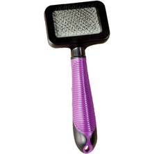 Karlie Ozlstor Karlıe Kedi Fırçası U:7,5 G:7cm Mor-Siyah