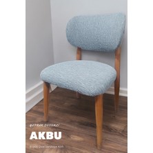 Akbu Elma Sandalye Kılıfı Bohem Sandalye Kılıfı Yeni Model Sandalye Örtüsü Mutfak Sandalye
