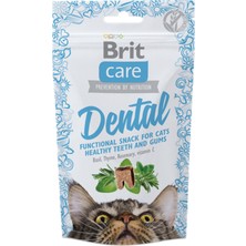 Ozlstor Brit Care 50 gr x 12 Adet Sağlıklı Dişler ve Diş Etleri Için, Tahılsız, Fonksiyonel Kedi Ödülü
