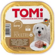 Ozlstor Tomi Köpek Kümes Hayvanlı Pate Alüminyum Yaş Mama 300GR (Pate)