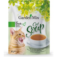 Garden Mix Ozlstor Ördekli Kedi Çorbasi 40GR x 6 Adet