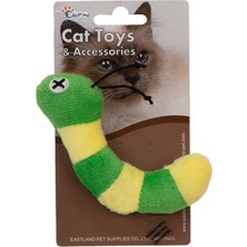 Ozlstor Eastland Catnipli Peluş Dijital Sesli Tırtıl 13CM