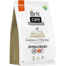 Ozlstor Brit Care 3 kg x 4 Adet Yarışma Köpekleri Kondisyonu Için, Hipoalerjenik, Somonlu ve Ringa Balıklı Kuru Mama