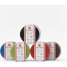 2.5 mm Cca Nya Tam Kesit Tesisat Kablosu 5 Top 100'ER Metre