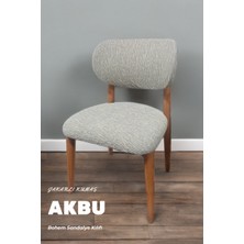 Akbu Elma Sandalye Kılıfı Bohem Sandalye Kılıfı Yeni Model Sandalye Örtüsü Mutfak Sandalye