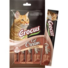 Ozlstor Crocus Yengeçli Krema Kedi Ödülü 4X15GR