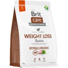 Ozlstor Brit Care 3 kg x 4 Adet Kilo Problemi Olan Yetişkin Köpekler Için, Hipoalerjenik, Tavşan Etli Kuru Mama