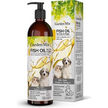 Garden Mix Ozlstor Kedi ve Köpek Somon Yaği 200ML x 2 Adet