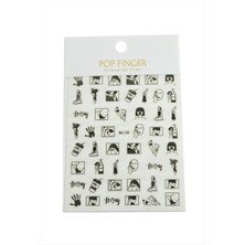 Eldiven Tattoo Dövme Sticker