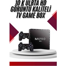 Esranın Dünyası 10K Ultra Hd Video Oyun Konsolu Android Tv Box 2.4g Game Stick
