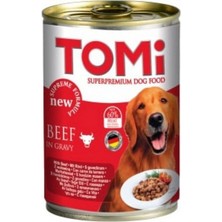 Ozlstor Tomi Köpek Dana Etli Yaş Mama 400G