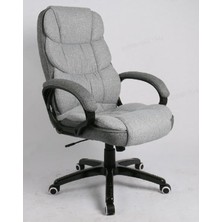 Wishora Store OBG024G01 Ofis Sandalyesi, Oyun Sandalyesi, Çalışma Masası Sandalyesi, Güvercin Grisi, 53 x 51 x (112 – 122) cm